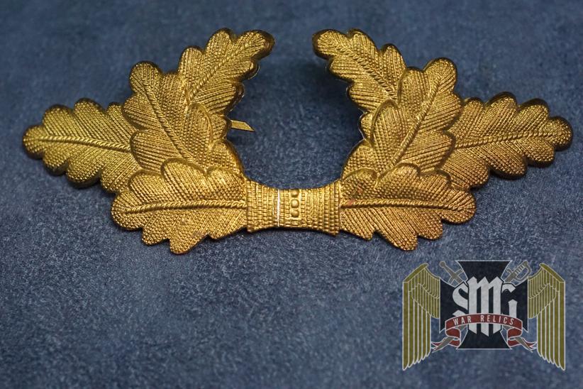 NSDAP Political Cap Wreath in Gold