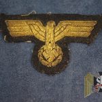 Kriegsmarine Bullion Cap eagle