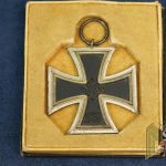 Iron Cross Second Class with partial case Maker Marked 3 Wilhelm Deumer