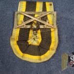 Parade Mounted ribbon and Sword Device for Grand Duchy General Honor Medal in Silver