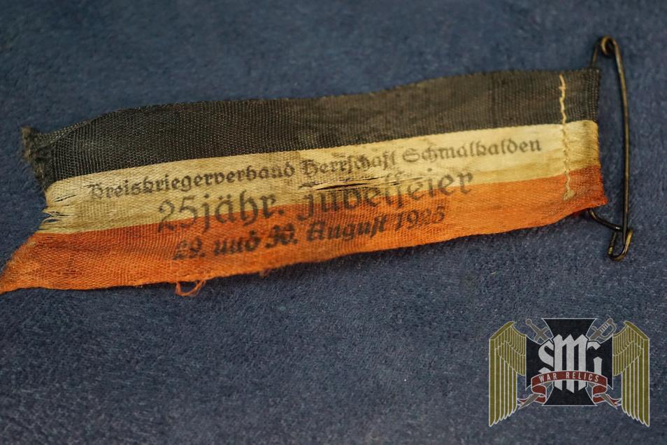1925 German Veteran25 year Jubilee Ribbon