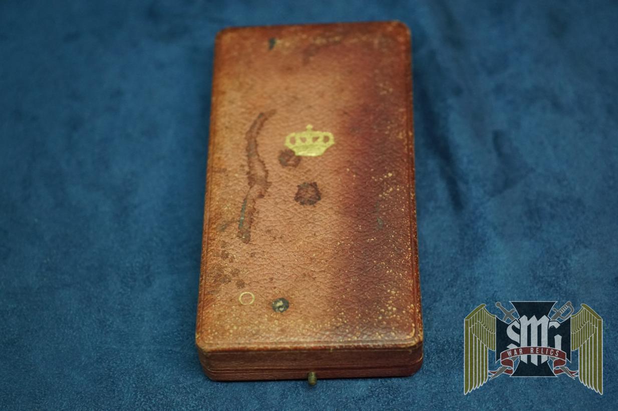 ww2 belgian order of the crown Officers Grade W/case