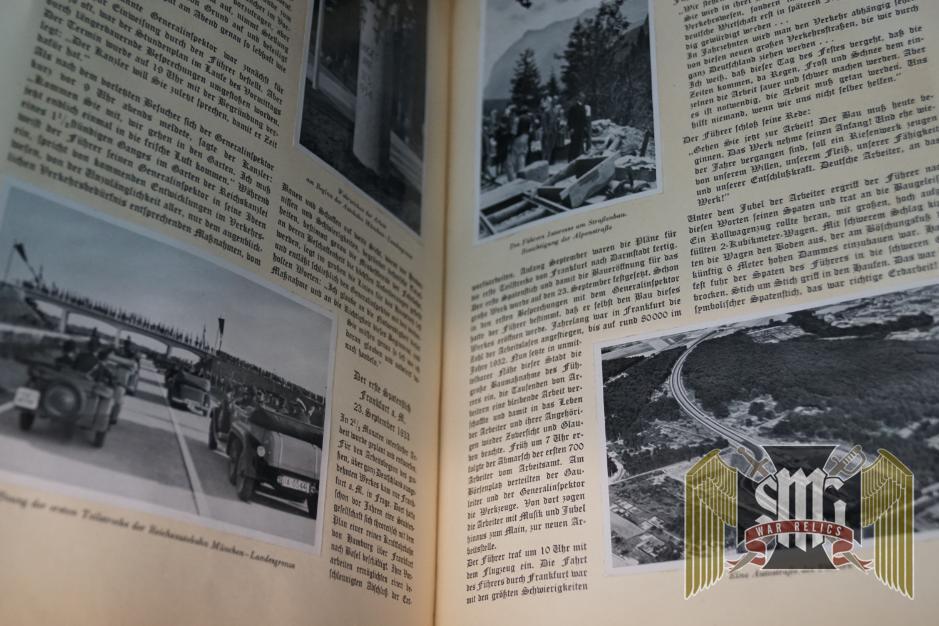 Adolf Hitler Cigarette album with Original Dust Jacket!!!