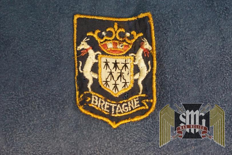 SMGO-0652 Bretagne Patch WW2 era