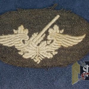 Luftwaffe Flak Artillery Personell 9 Months Service