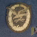 Luftwaffe Radio Operator Air Gunner Badge Padded