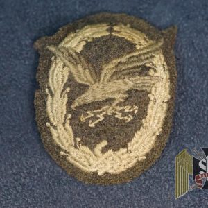 Luftwaffe Radio Operator Air Gunner Badge Padded