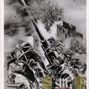 British Flak Crew at Tobruk German Postcard