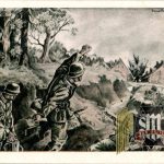 pioniere Als Sperrenbrecher postcard