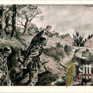pioniere Als Sperrenbrecher postcard