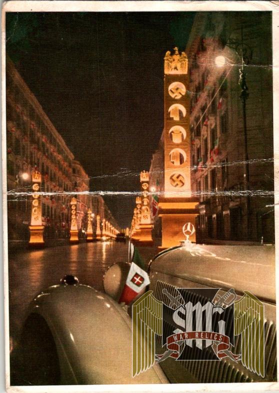 Hitler Visits Naples Italy May 1938