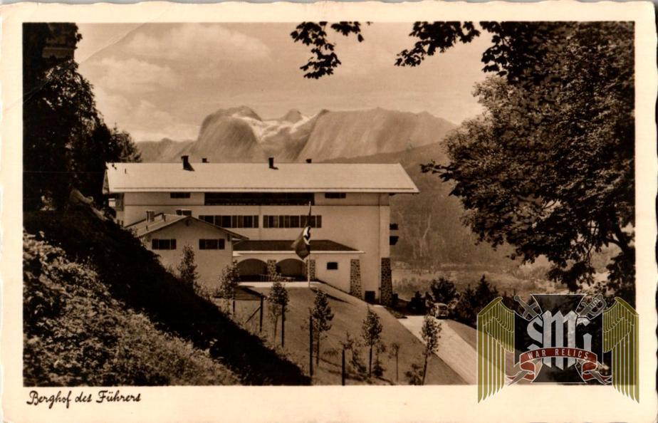 berghof des fuhrers postcard