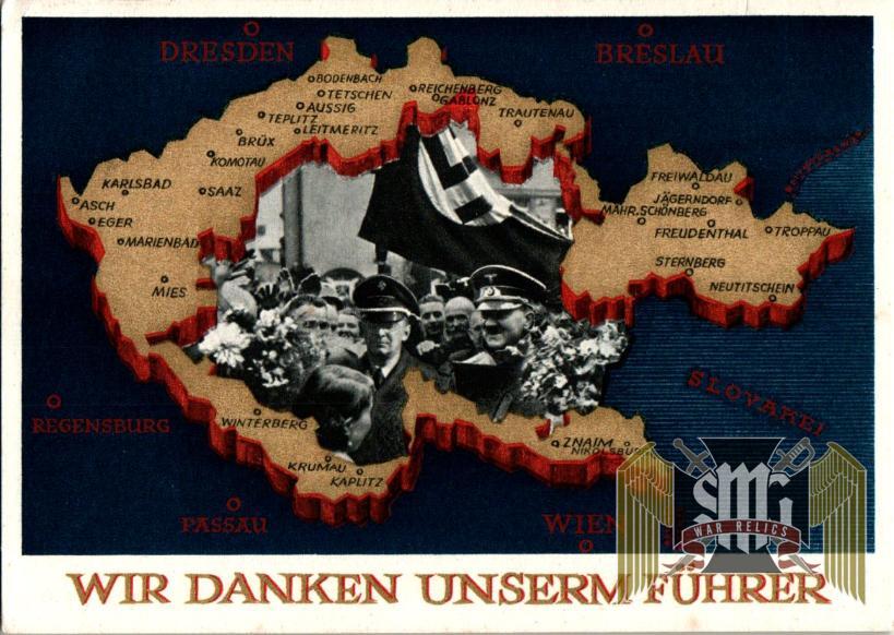 Wir Danken Unserm Fuhrer Postcard