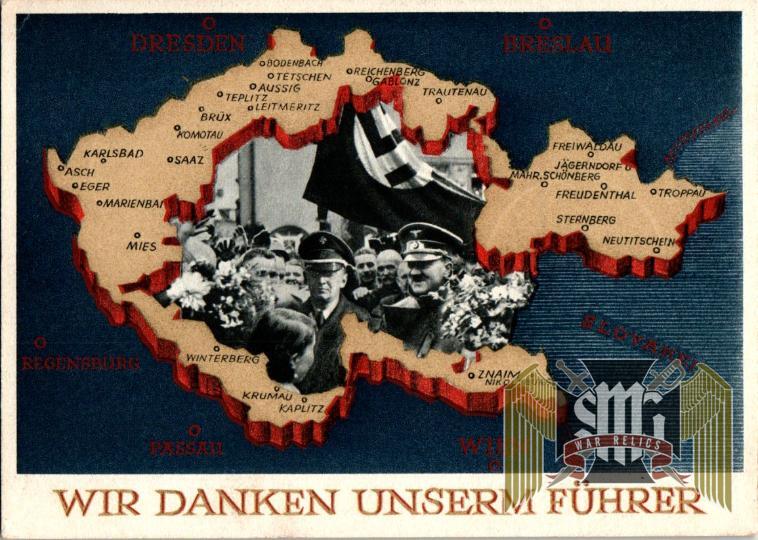Wir Danken Unserm Fuhrer Postcard