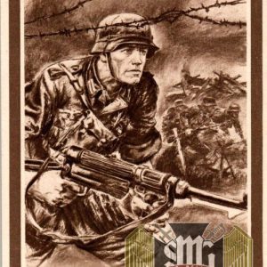 Adolf Hitler Über Allem Steht In Seiner Leistung Der Deutsche Infanterist Postcard