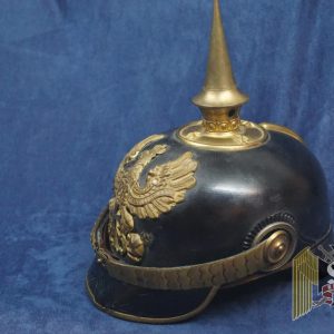 0713 Reserve Officer's Pickelhaube w/Landwehr Cross $1,700