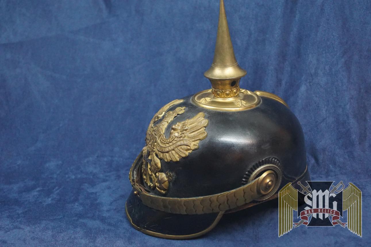 0713 Reserve Officer's Pickelhaube w/Landwehr Cross $1,700