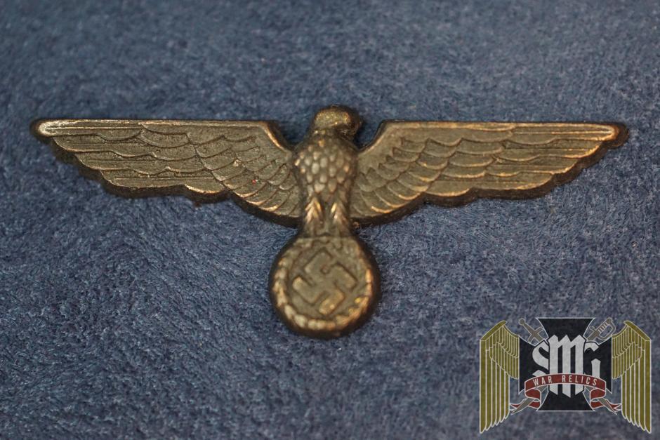 Kriegsmarine cap eagle missing pin