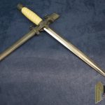Unmarked Late Period WKC Army Dagger
