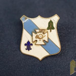 10th infantry NY national guard DI pin Screw back