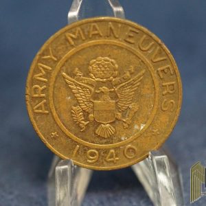 1940 army maneuvers coin