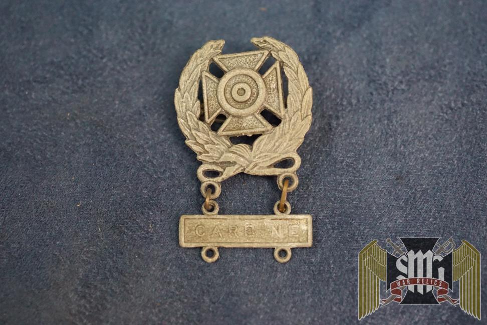 US Expert Marksman Badge w/ carbine bar Variant