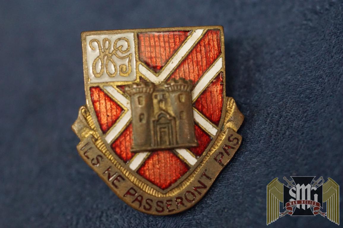 105th Field Artillery Screw back DI pin