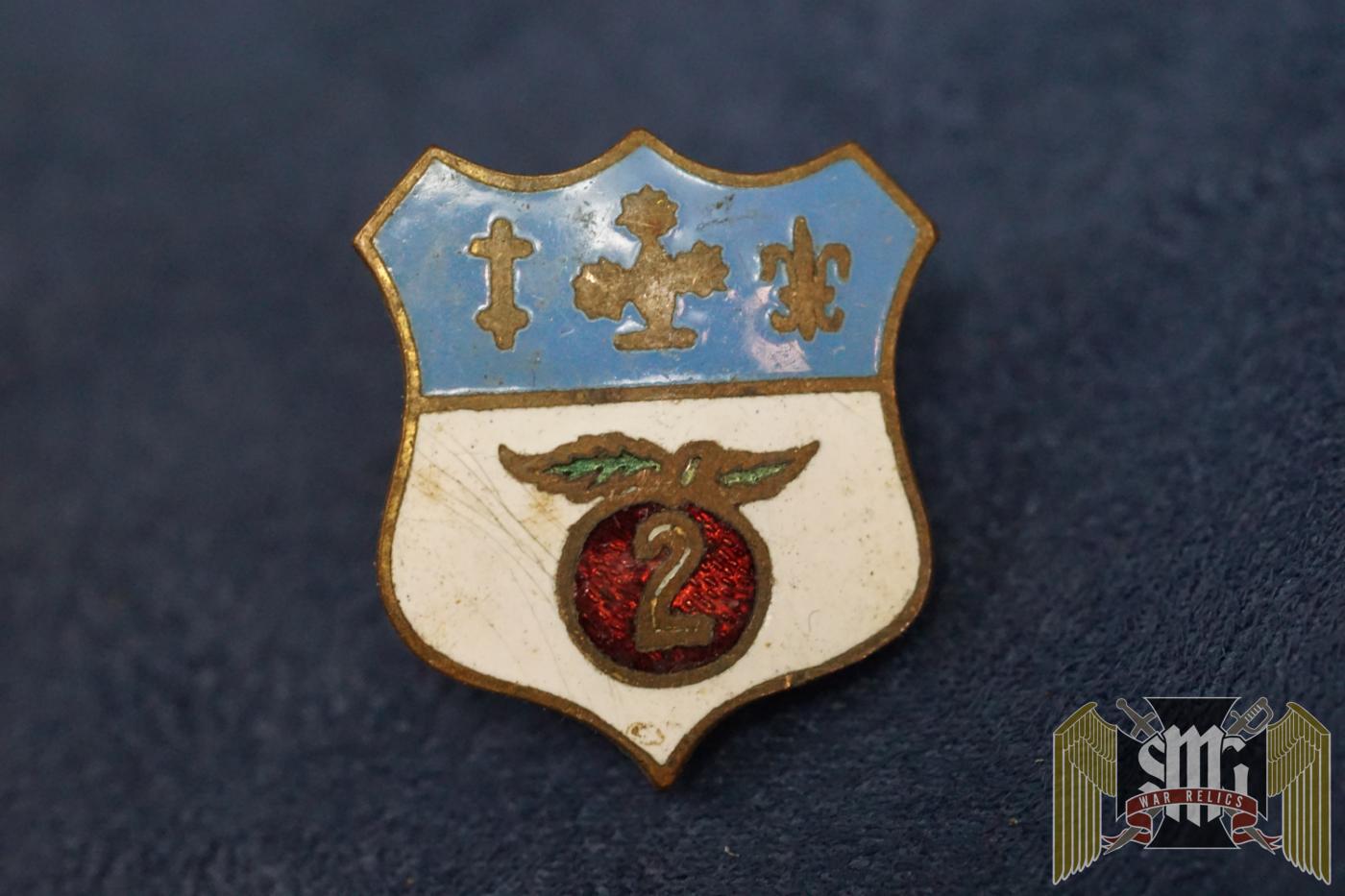 105th Infantry regiment DI pin