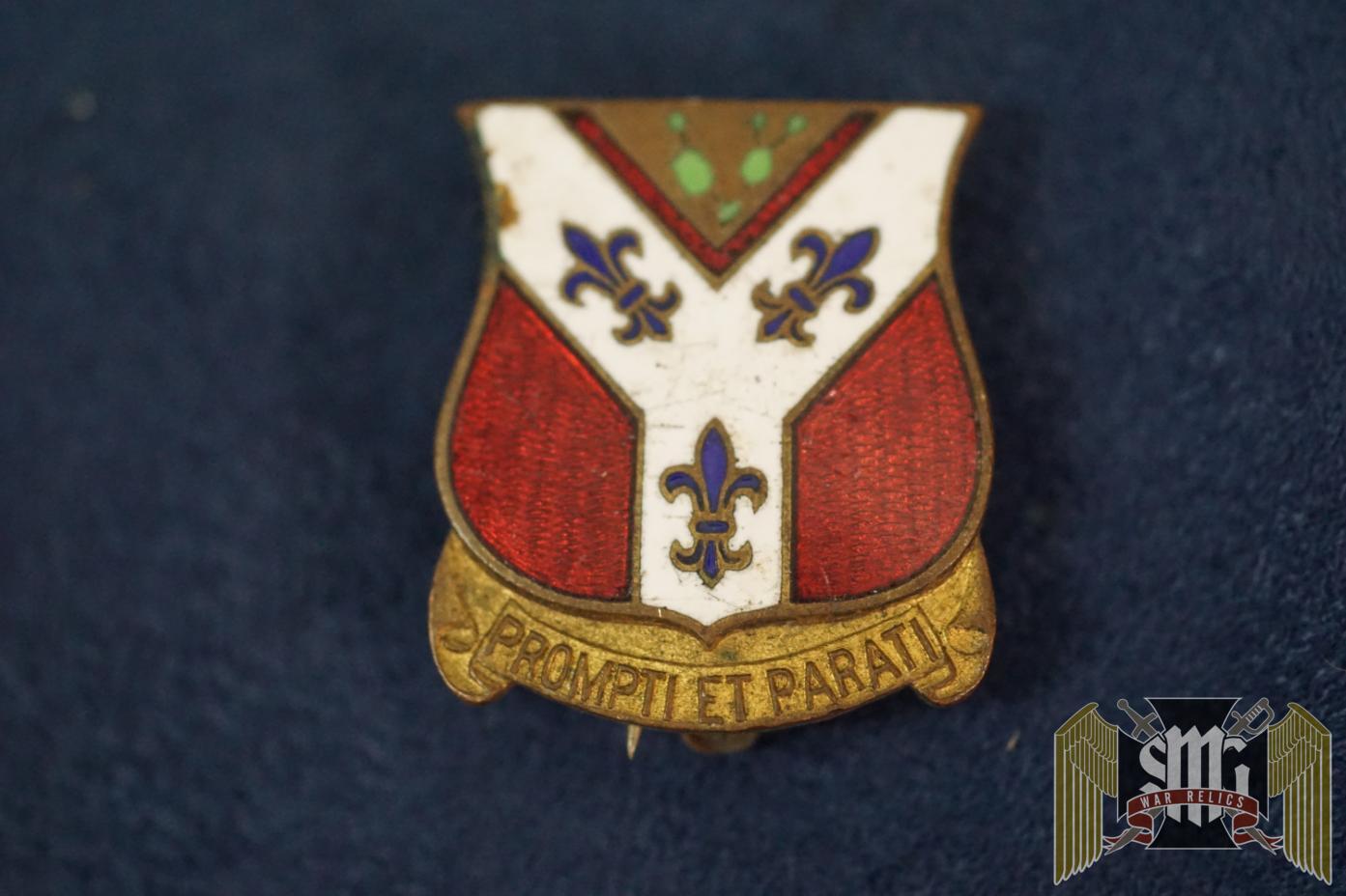122nd field artillery regiment DI pin