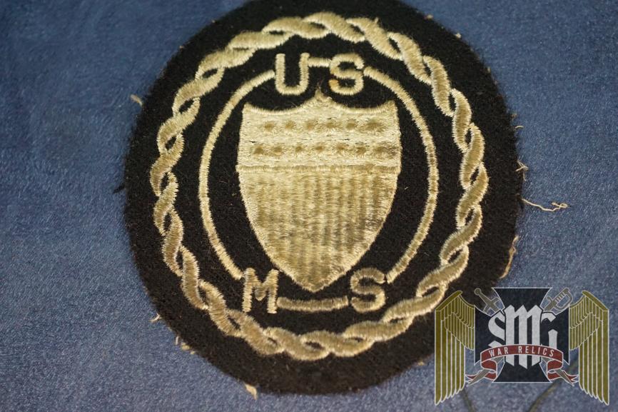 US Maritime Services Jacket Patch
