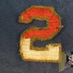 US 2nd army cut out khaki WW2 era patch