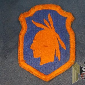 98th Infantry Patch With Scar