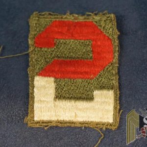 US 2nd army Square type WW2 era patch