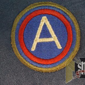 US 3rd Army Insignia WW2 era green border