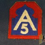 US 5th Army Insignia WW2 era