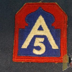 US 5th Army Insignia WW2 era