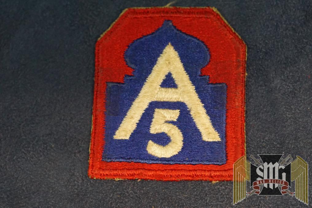 US 5th Army Insignia WW2 era