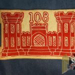 US 108th engineers guidon flag patch