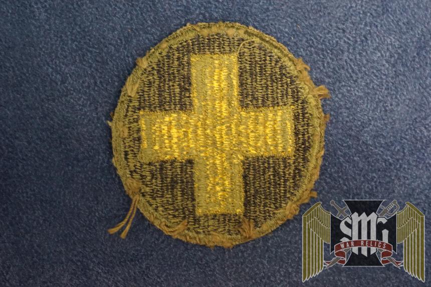 33rd infantry division with olive drab border