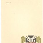 Adolf Hitler Berlin Chancellery Stationary