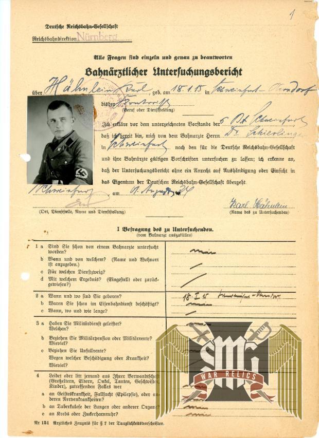Railway Medical report