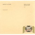 Adolf Hitler Berlin Chancellery Stationary Short sheet