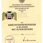 Generalmajor Fritz Lindemann Signature Hitler Assination Conspirator