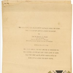 Original copy of how the First Ponto(o)n Bridge over the Rhine was made