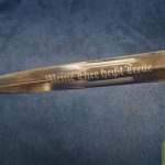 SS dagger Blade M7/37 RZM 1051/39 SS (Klaas)