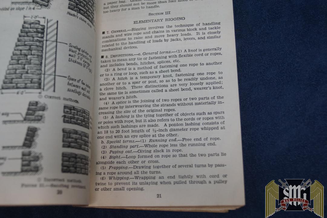 1941 U.S. Engineer Soldier's handbook