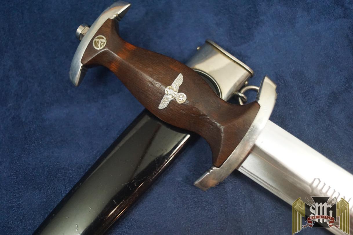 NSKK Dagger With Post War Huhnlein Etch