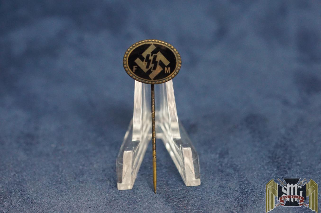 SS FM supporter Pin By Deschler number E 85284