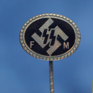 SS FM supporter Pin By Deschler number E 85284