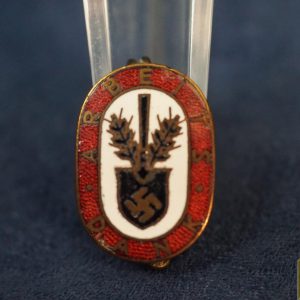 Arbeits Dank pin
